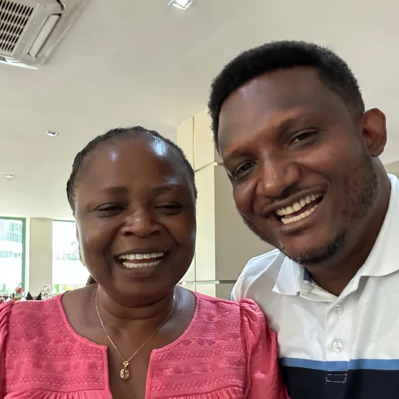 Barimah and Doreen photographed together